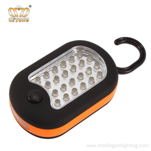 24+3 LED Super Bright Flashlight AAA work light